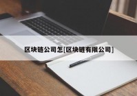 区块链公司怎[区块链有限公司]